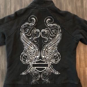 Harley Davidson Zip-Up Jacket for Layering