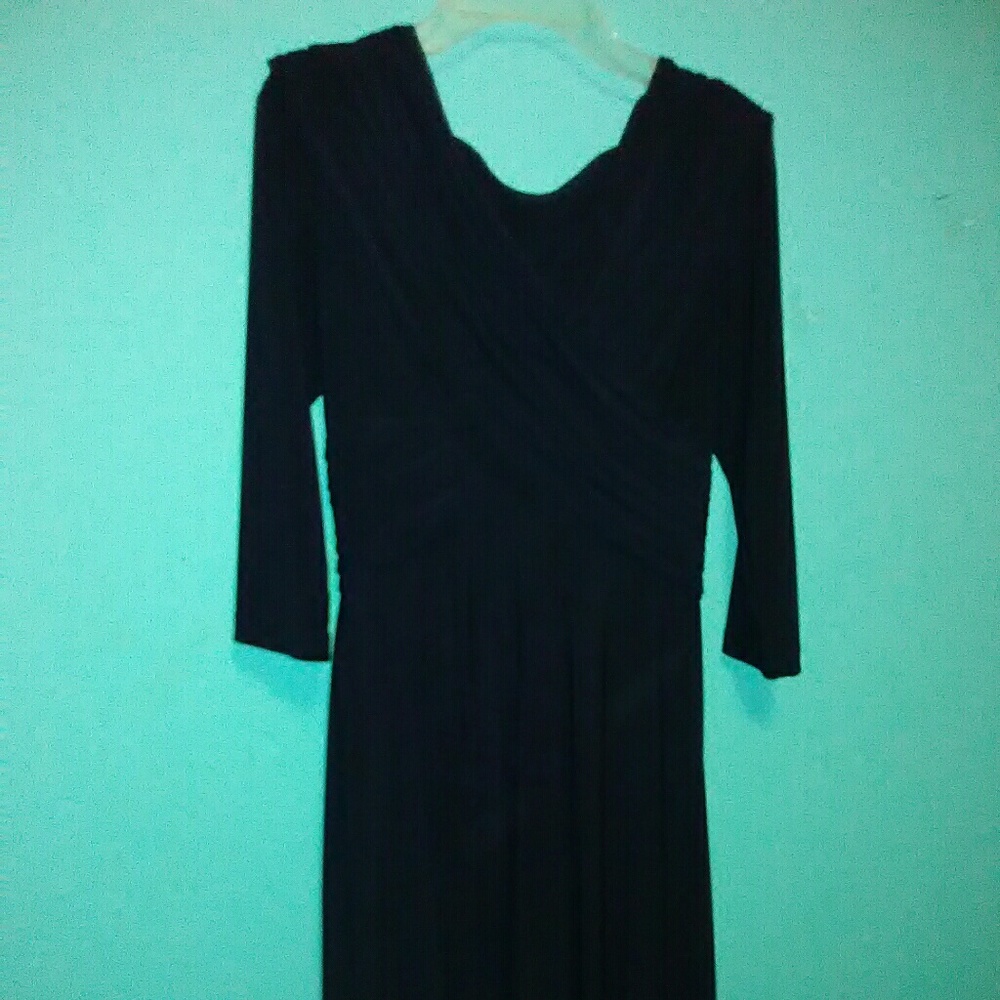 Navy blue dress