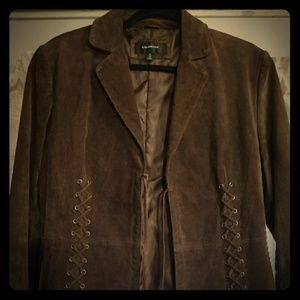 Suede Colebrook women's jacket