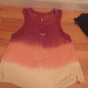 Patrons of Peace Tie Dye Lacey Tank