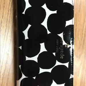 Black and White Kate Spade Wallet
