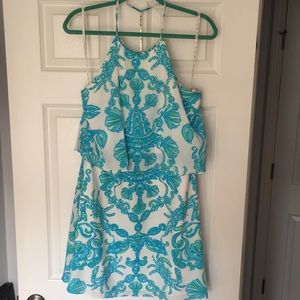 Fun, elegant Lilly Pulitzer cocktail dress