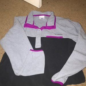 Fleece Columbia pullover