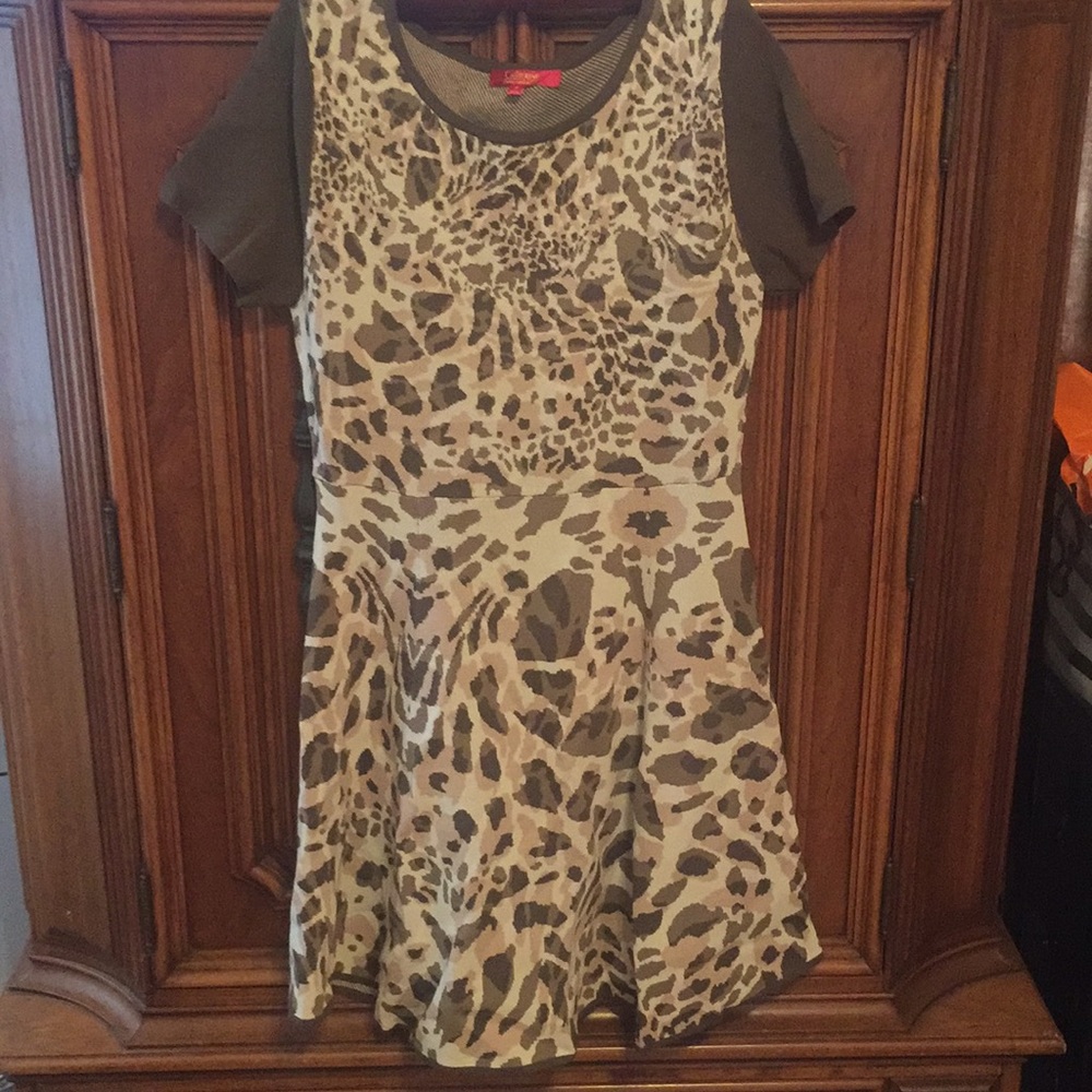 Catherine Malandrino Bandage Skater Dress
