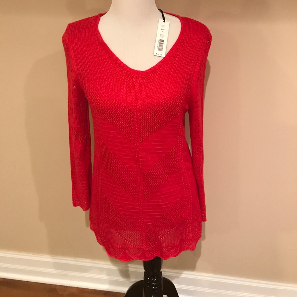 New with tags! Soft red sweater Christmas holiday