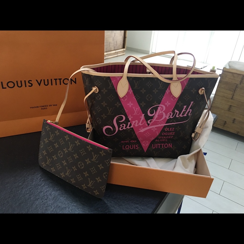 2017 Limited Edition Louis Vuitton Neverfull MM