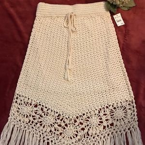 Blu pepper crocheted skirt