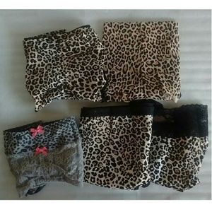 NWT, Five (5) Victoria's Secret leopard panties