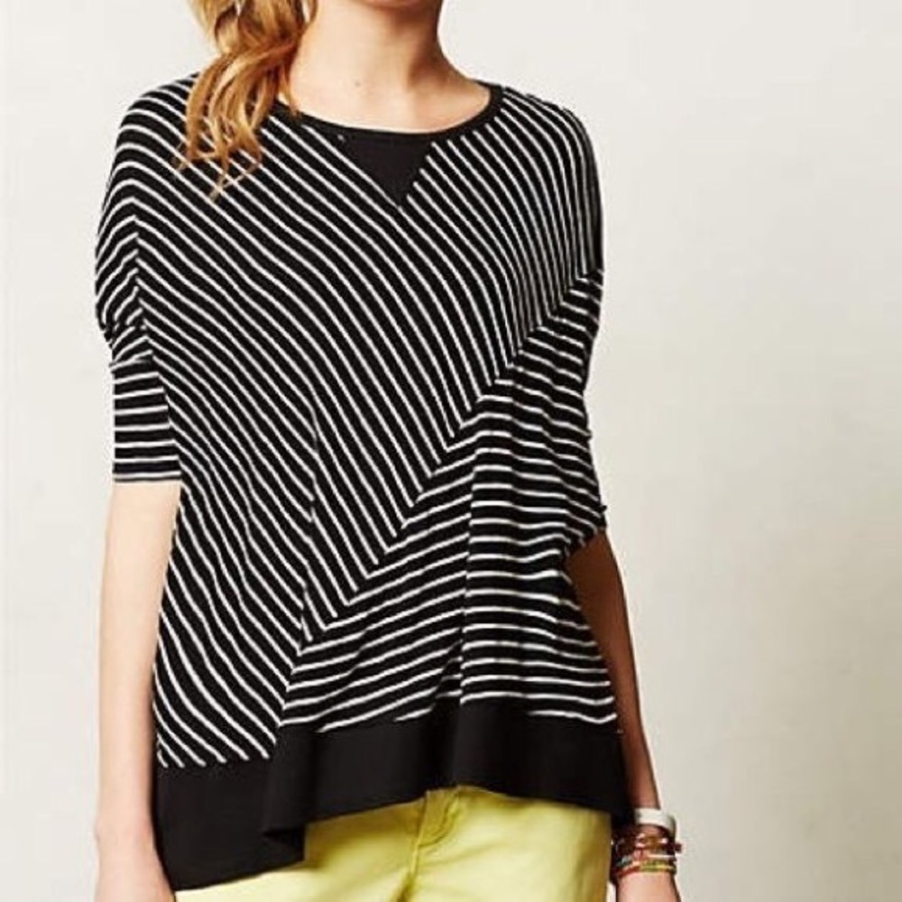 Anthropologie Moth Directional Pullover