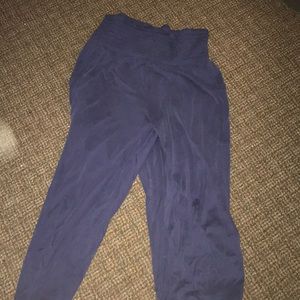 Aerie large purple harem pants