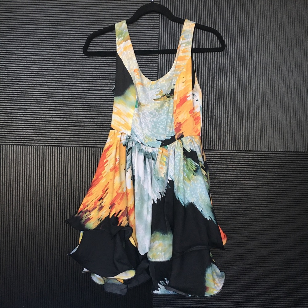 NEW Angel Biba - Flirty Print Dress