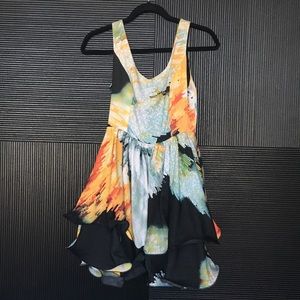 NEW Angel Biba - Flirty Print Dress