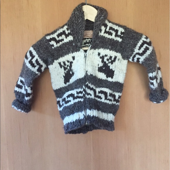 baby cowichan sweater