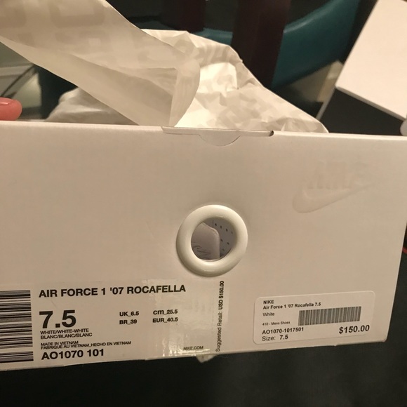 AIR FORCE 1 "ROCAFELLA" (SOLD OUT) - Picture 2 of 7