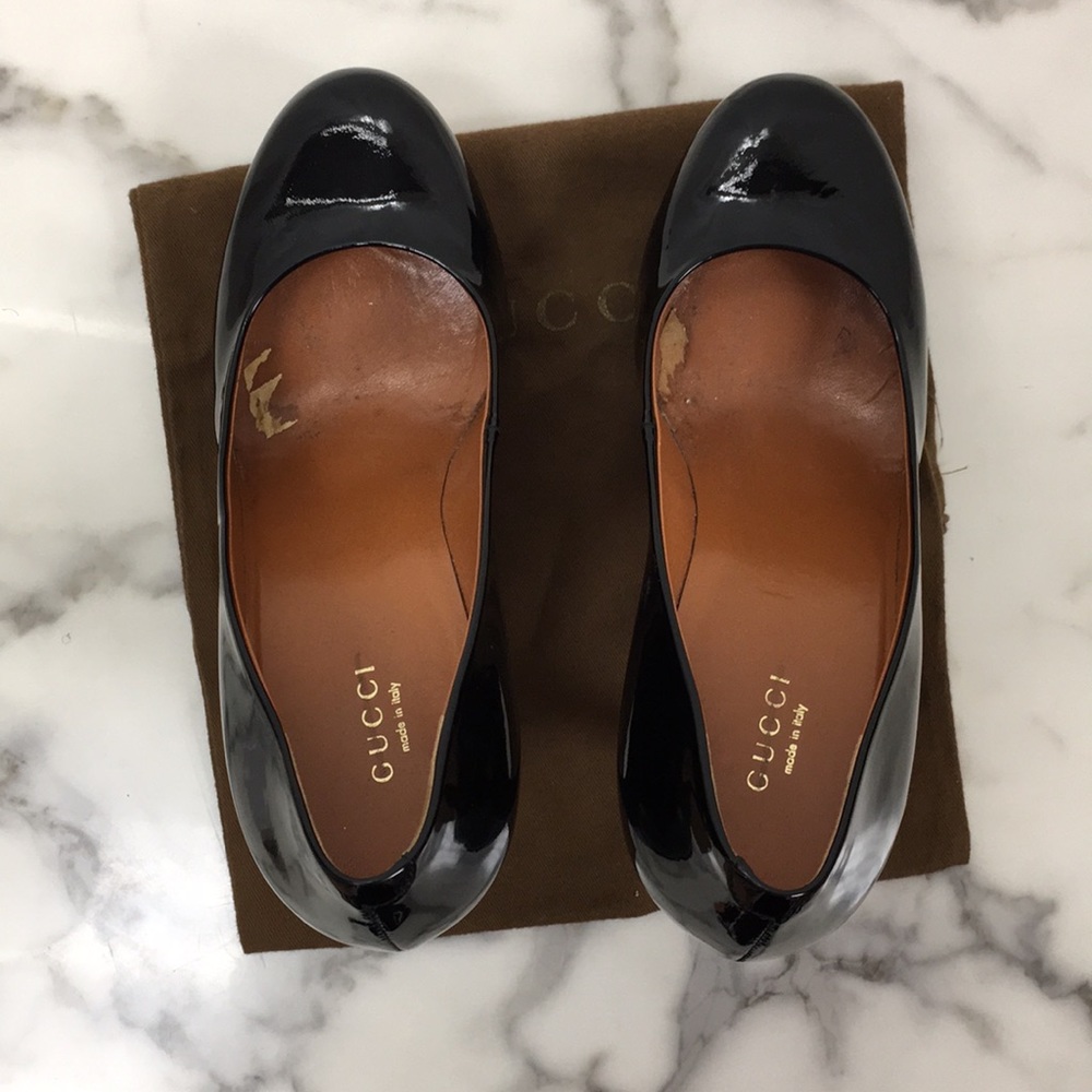 Gucci Black Patent Pump - Picture 8 of 8
