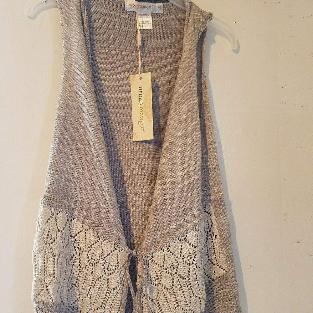 Cardigan vest