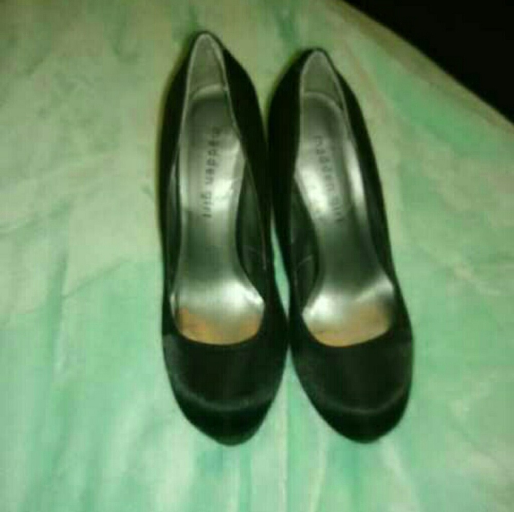 Black heels