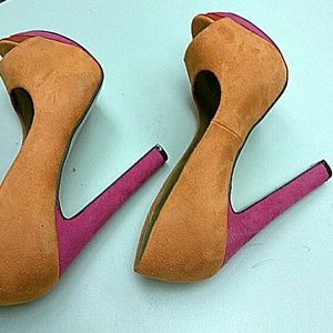 Sexy color block sz 8