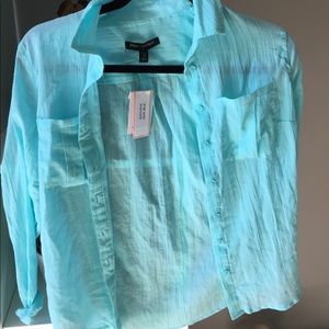 NWT - banana republic blouse XS