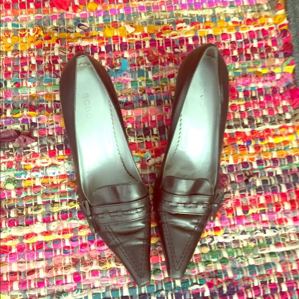 Bcbg black shoes gently used previously loved