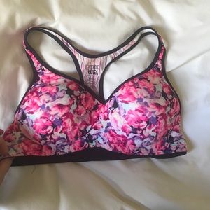 Pink Yoga sports bra