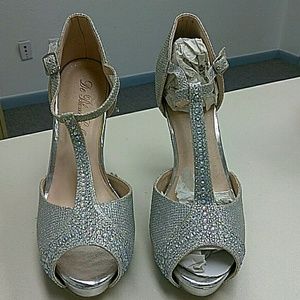 Shimmering Rhinestone shoes