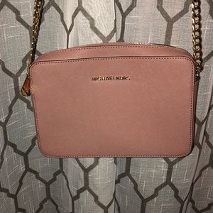 Dusty Rose “Jet Set” MK Crossbody