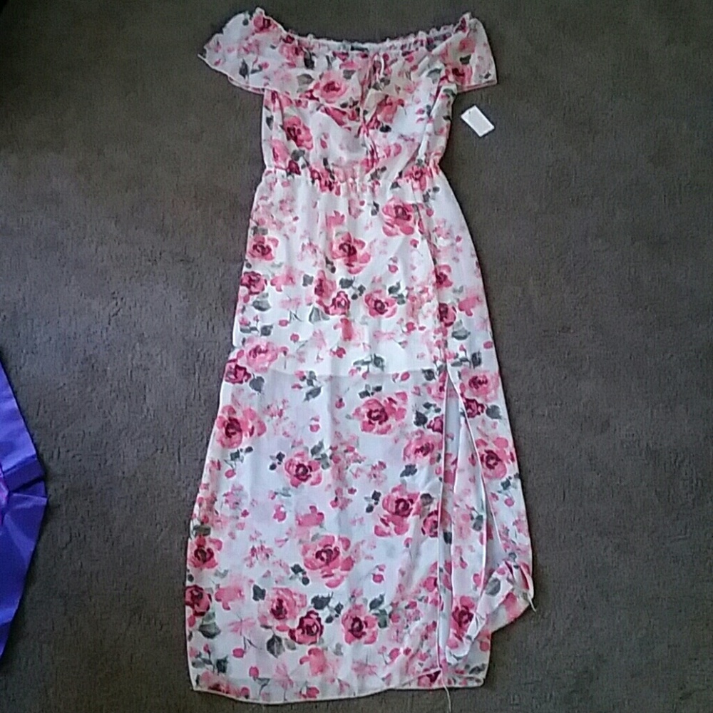 Charlotte Russe off the shoulder dress