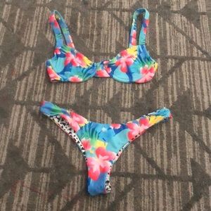 Moana Bikini Royal Aloha Top