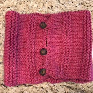 Magenta Knit Scarf/Wrap