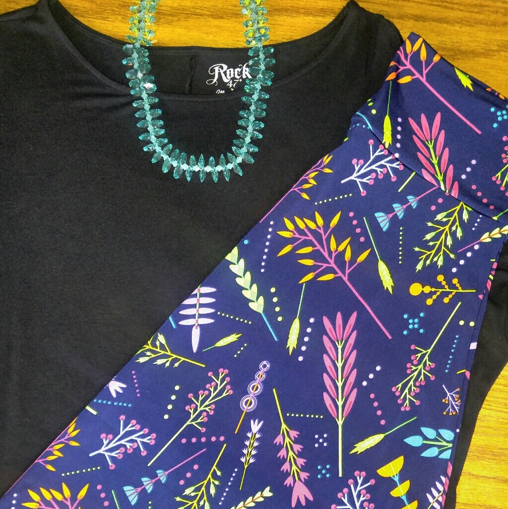 NWT LuLaRoe sz Med Azure
