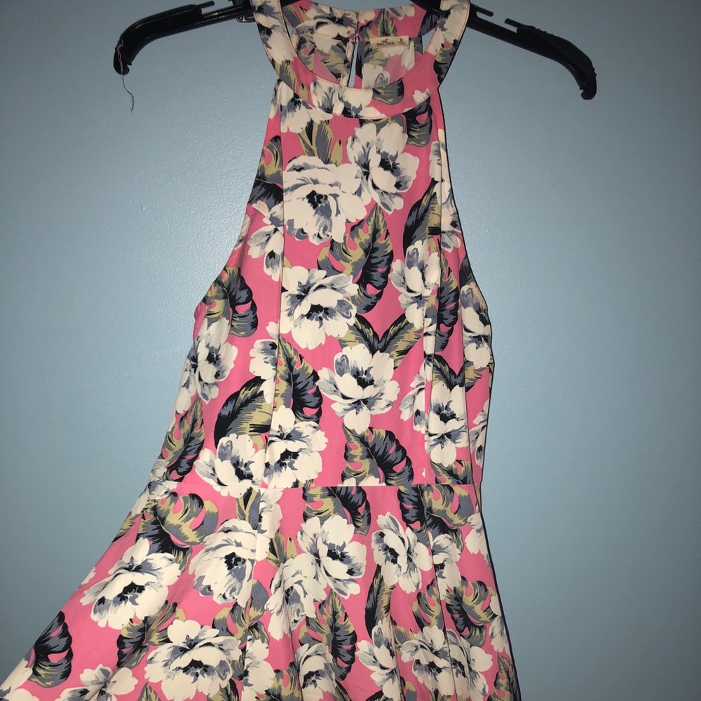 Pink Floral Dress