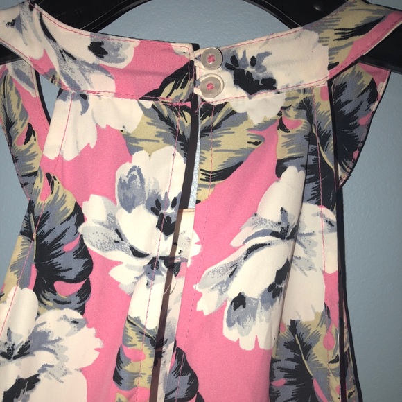 Pink Floral Dress - Picture 4 of 4