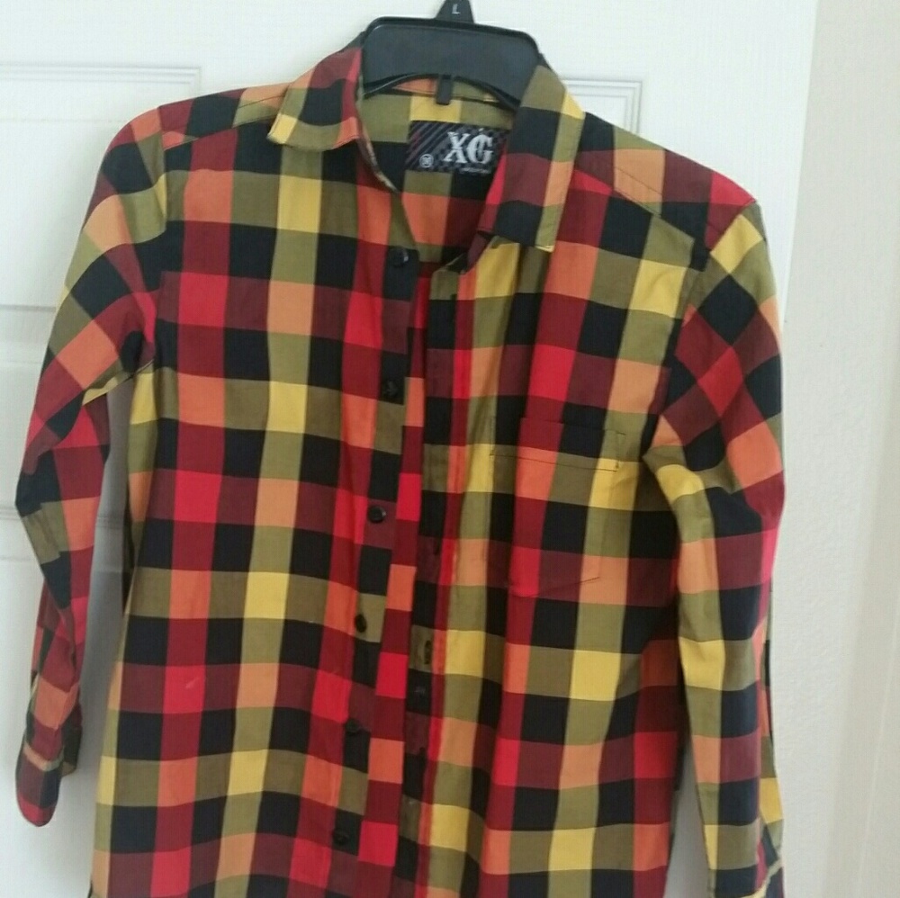 XG BOYS BUTTON-DOWN SHIRT