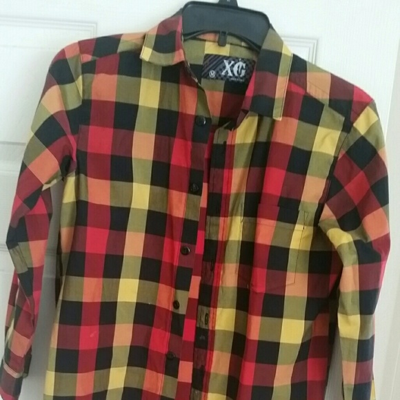 XG BOYS BUTTON-DOWN SHIRT - Picture 2 of 2