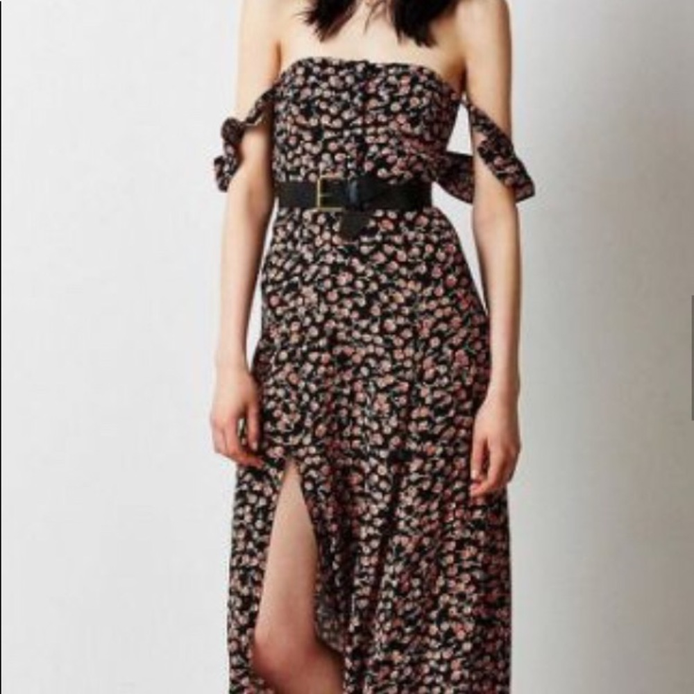 FLYNN SKYE BARDOT MAXI DRESS