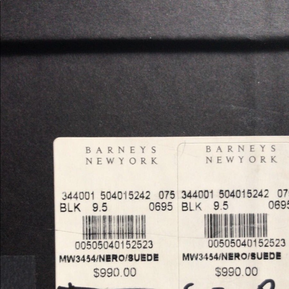 MARSELL SIZE 39.5 SUEDE NERO BOOT