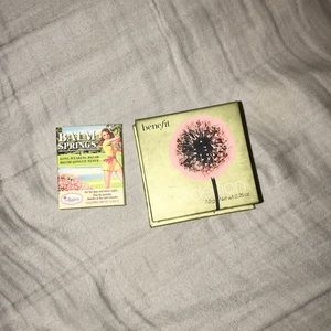 Benefit dandelion blush and balm springs (free)