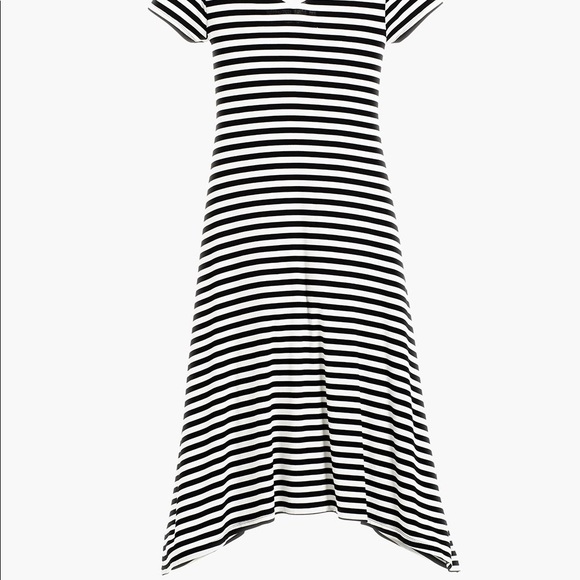 ESSENTIAL TEE STRIPE DRESS - Picture 4 of 4