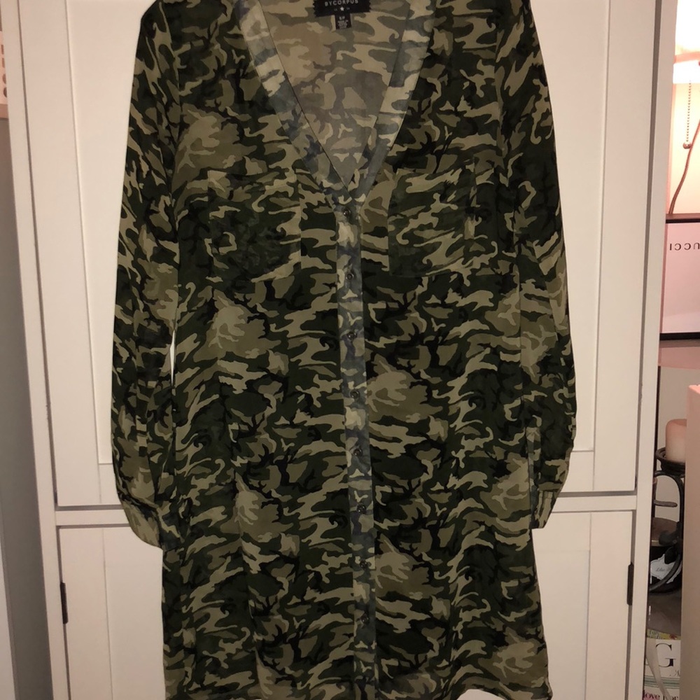 BYCORPUS camo dress