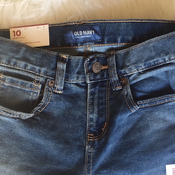 Old Navy Boys Famous Jeans, 10-12 large, slim - Picture 4 of 4