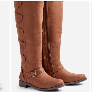 Arleigh Flat Boot JustFab