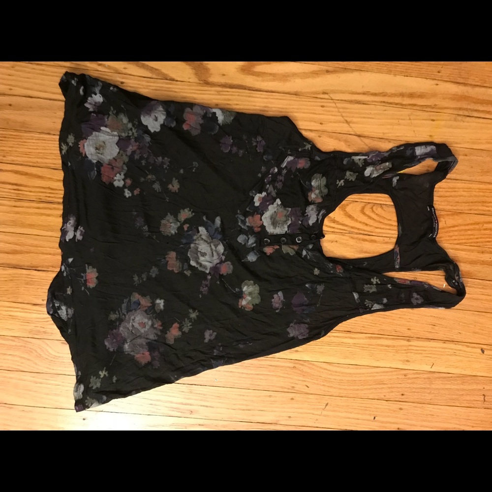 Brandy Melville Floral Tank Top