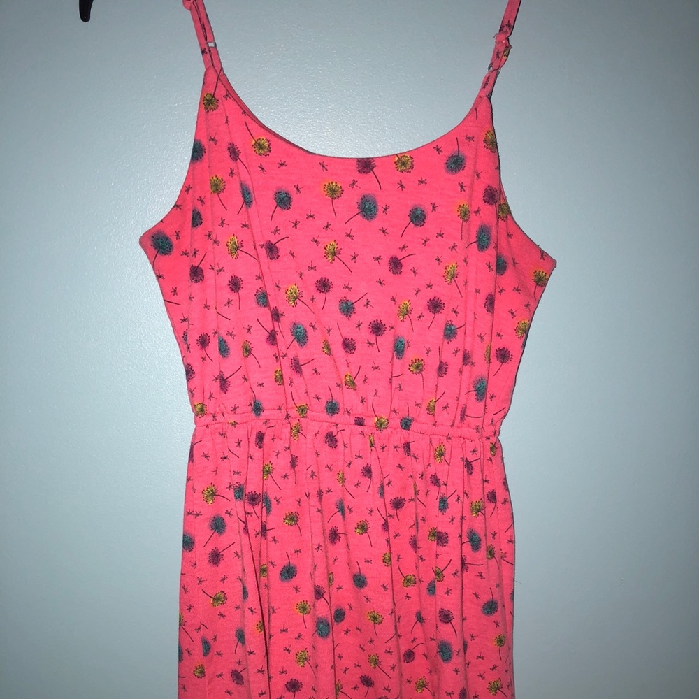 Pink Floral Dress
