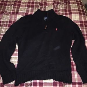 Polo Ralph Lauren Quarter Zip Sweater, Men's Large