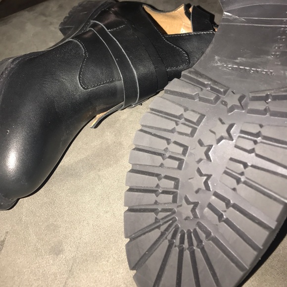 Zara Womans Leather Ankle Cutout Boot - Picture 4 of 7