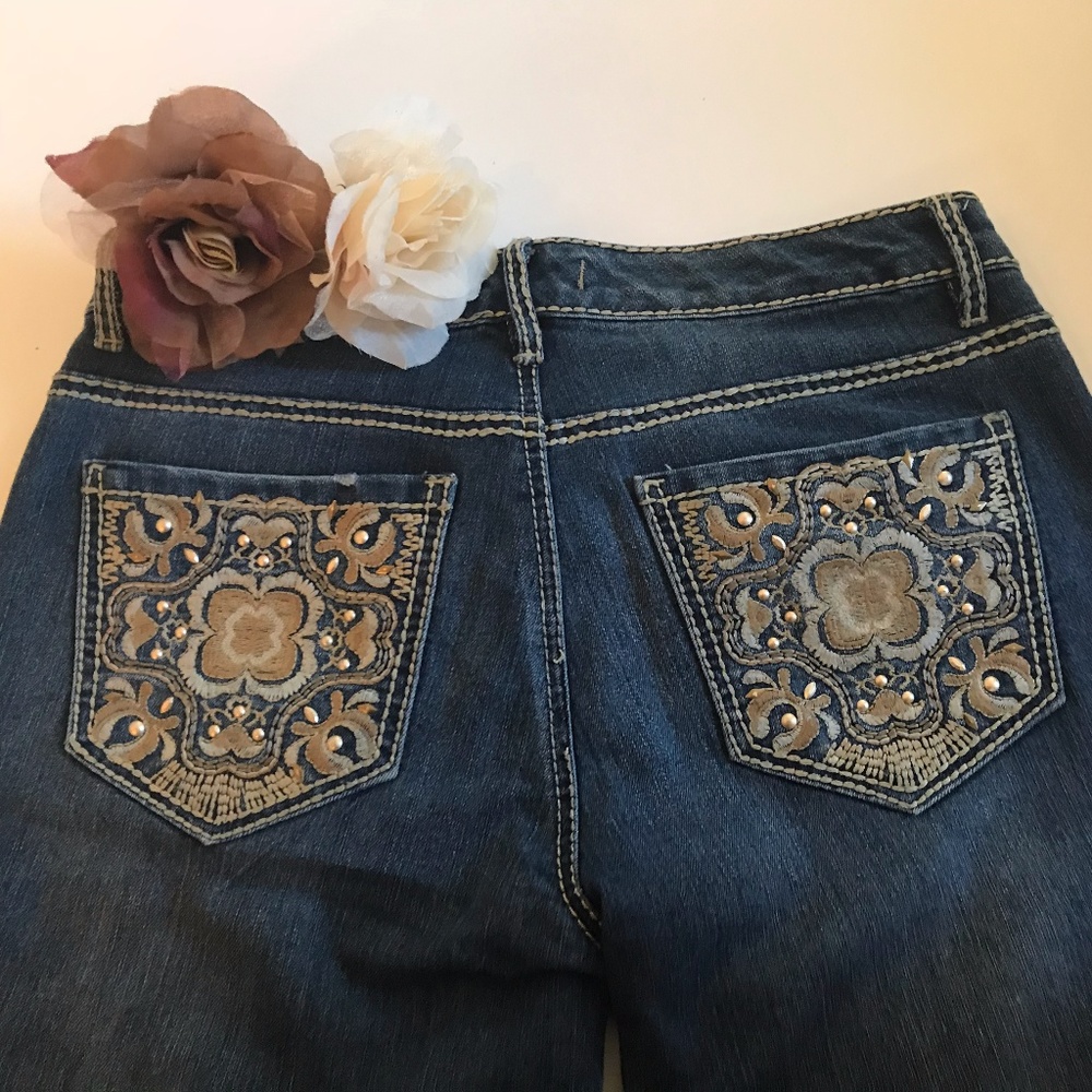 Vintage America 9 West Straight Leg Jeans sz 4