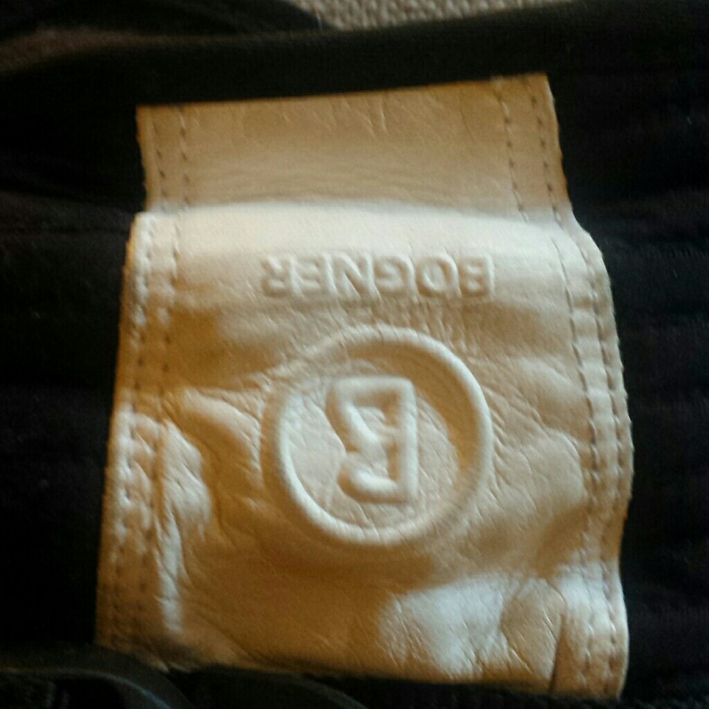 Bogner leather gloves