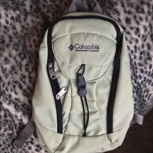 Small Mint Green Columbia Backpack