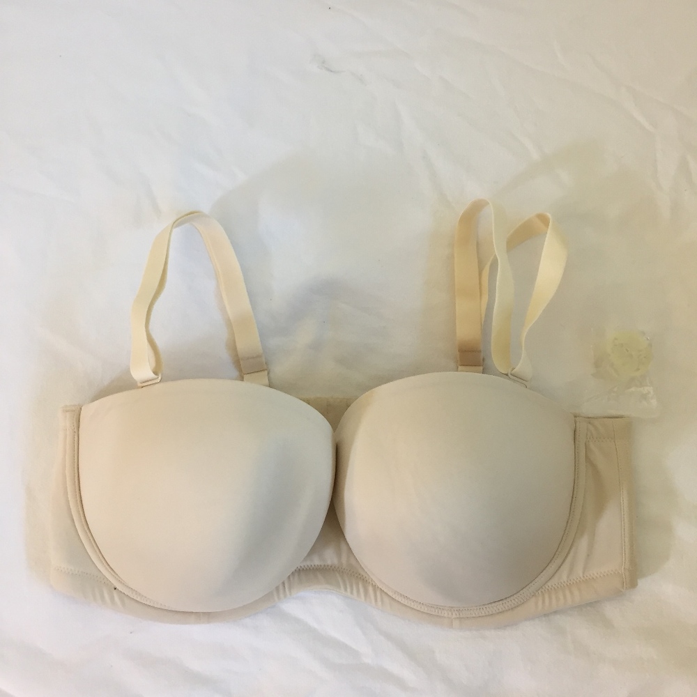 NWOT Cacique Multi-Way Strapless Bra 44D